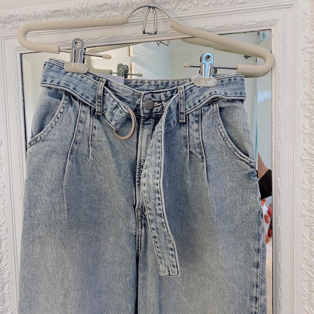 H&M ultra high waist mom Jean